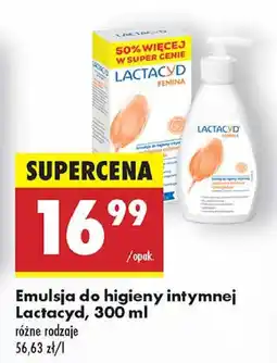 Biedronka Emulsja do higieny intymnej Lactacyd Femina oferta