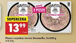 Biedronka Pizza z szynką i serem Donatello oferta