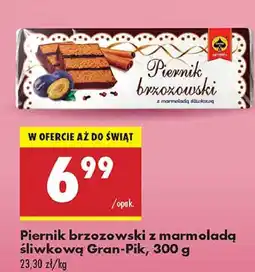 Biedronka Piernik brzozowski Gran-Pik oferta