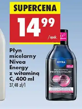 Biedronka Płyn micelarny profesjonalny długotrwały makijaż Nivea Micellair oferta