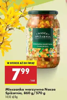 Biedronka Mieszanka warzywna z kukurydza Nasza Spiżarnia oferta