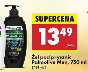 Biedronka Żel pod prysznic refreshing Palmolive For Men oferta