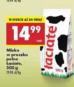 Biedronka Mleko w proszku Łaciate oferta