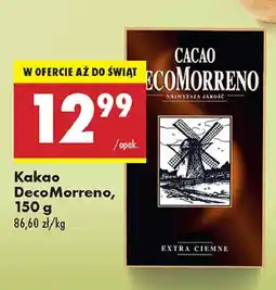 Biedronka Kakao extra ciemne Decomorreno oferta