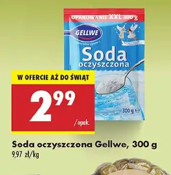 Biedronka Soda oczyszczona Gellwe oferta