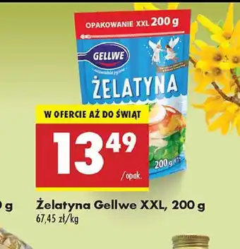 Biedronka Żelatyna Gellwe oferta