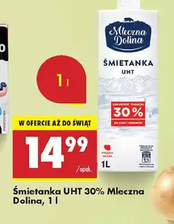 Biedronka Śmietanka 30% Mleczna Dolina oferta