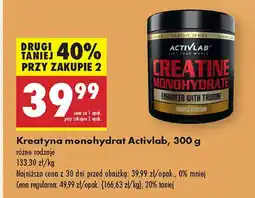 Biedronka Kreatyna z witaminami Activlab oferta