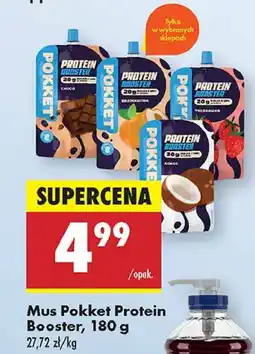 Biedronka Mus proteinowy brzoskwiniowy Pokket oferta