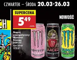 Biedronka Napój energetyczny Monster Energy Bad Apple oferta