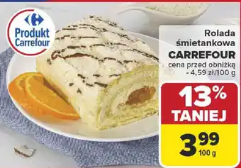 Carrefour Rolada śmietankowa CARREFOUR oferta