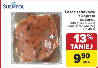 Carrefour Łosoś sałatkowy z koprem SUEMPOL oferta