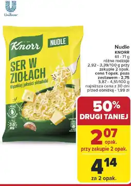 Carrefour Nudle KNORR oferta