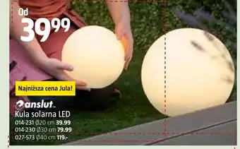 Jula Lampa solarna Anslut oferta