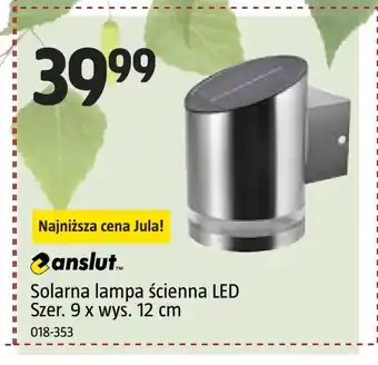 Jula Lampa solarna Anslut oferta