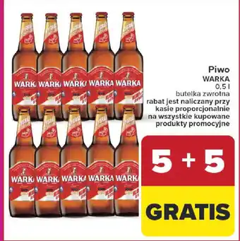 Carrefour Piwo WARKA oferta