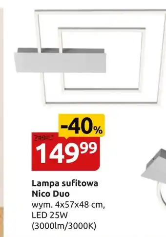 Black Red White Lampa LED Duo oferta