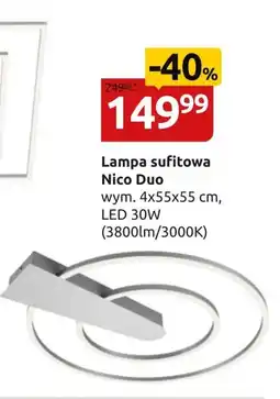 Black Red White Lampa LED Duo oferta