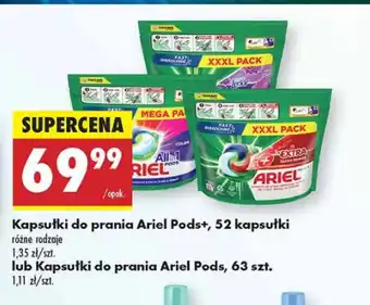 Biedronka Kapsułki do prania Ariel oferta