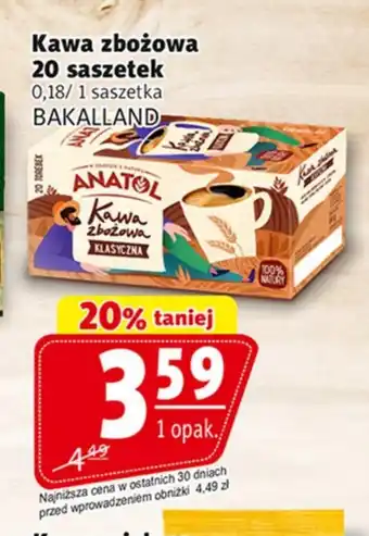 Prim Market Kawa zbożowa Bakalland oferta