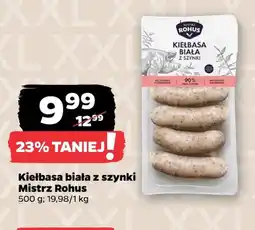 Netto Kiełbasa biała Mistrz Rohus oferta