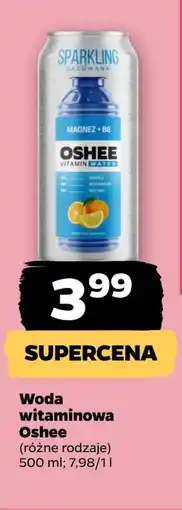 Netto Woda mineralna Oshee oferta