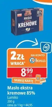 E.Leclerc Masło ekstra kremowe Lumiko oferta