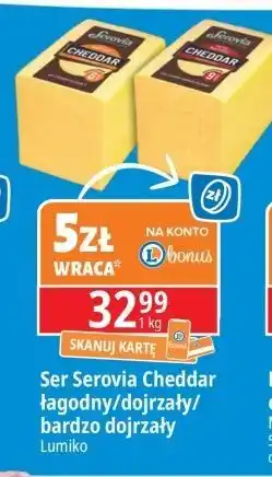 E.Leclerc Ser cheddar bardzo dojrzały Serovia oferta