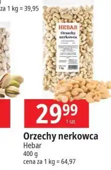 E.Leclerc Orzechy nerkowca Hebar oferta