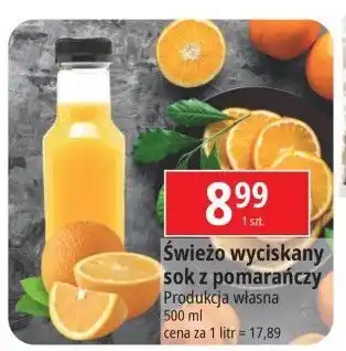 E.Leclerc Sok nautralny wyciskany z pomarańczy oferta