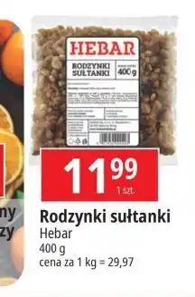 E.Leclerc Rodzynki sułtańskie Hebar oferta