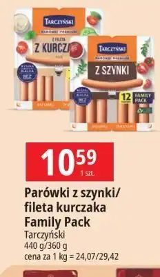 E.Leclerc Parówki z fileta kurczaka Tarczyński oferta