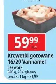 E.Leclerc Krewetki gotowane 16/20 Seawork oferta