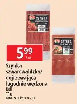 E.Leclerc Szynka dojrzewająca łagodna wędzona Bell Polska oferta