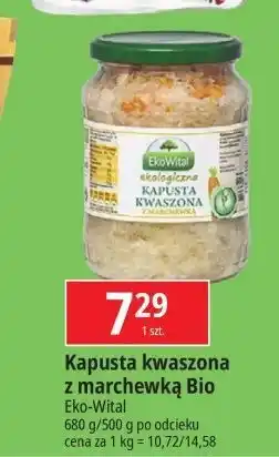 E.Leclerc Kapusta kwaszona z marchewką Ekowital oferta