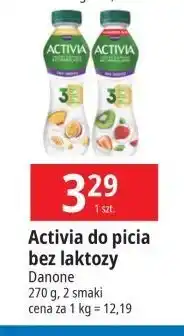 E.Leclerc Jogurt truskawka-kiwi bez laktozy Danone Activia oferta