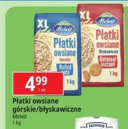 E.Leclerc Płatki owsiane błyskawiczne Melvit oferta