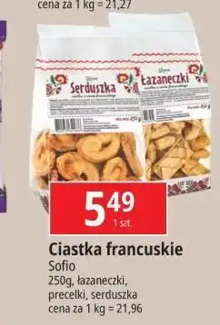 E.Leclerc Ciastka serduszka Sofio oferta