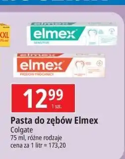 E.Leclerc Pasta do zębów przeciw próchnicy Elmex oferta