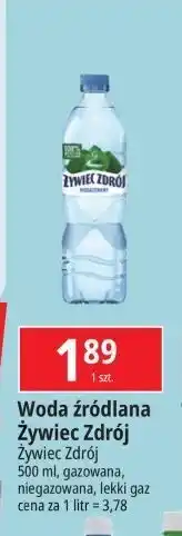 E.Leclerc Woda delikatnie musująca Żywiec Zdrój oferta