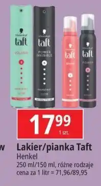 E.Leclerc Pianka do włosów Taft Shine oferta