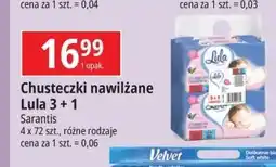 E.Leclerc Chusteczki nawilżane z alantoiną Lula oferta