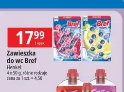 E.Leclerc Kostka do wc 4 function fresh flowers Bref Power Aktiv oferta