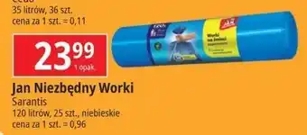 E.Leclerc Worki na smieci 120 l Jan Niezbędny oferta