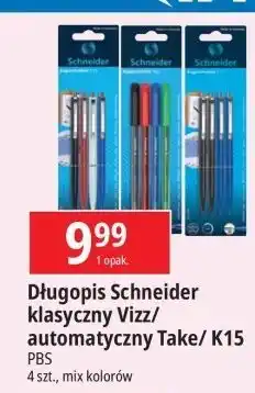 E.Leclerc Długopisy mix Schneider oferta