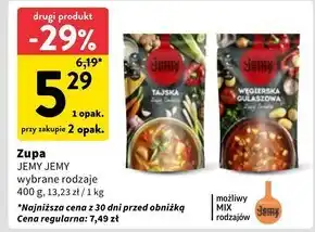 Intermarche JemyJemy Zupy Świata Zupa tajska 400 g oferta