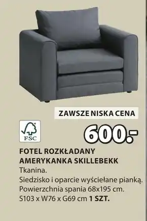 JYSK Fotel oferta