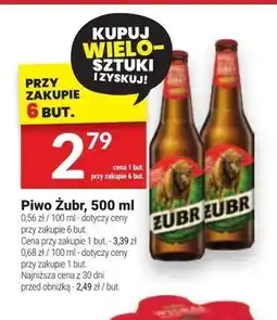 Twój Market Żubr Piwo jasne 500 ml oferta