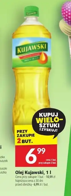 Twój Market Kujawski Olej rzepakowy z pierwszego tłoczenia 1 l oferta