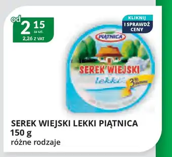 Eurocash Cash & Carry Serek wiejski lekki piątnica oferta